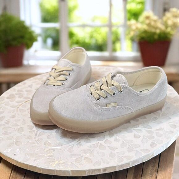 Vans Authentic OFF THE WALL Crepe Peyote Suede Shoes W 6 / M 4.5 VN000CRQBYS - Picture 3 of 15